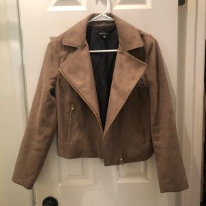 Tan suede jacket